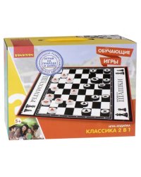 Обучающая игра-ходилка. Классика 2 в 1