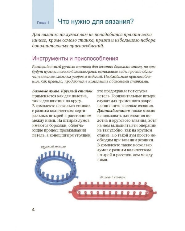 Вязание на лумах для начинающих. Просто, быстро, красиво. Техника, узоры, изделия