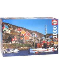 Пазл. Северные дома, 1000 деталей
