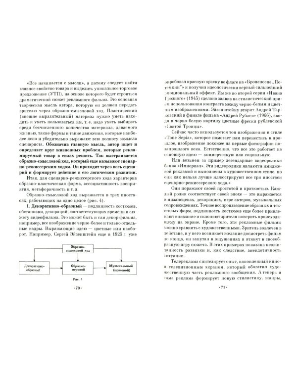 Драматургия и режиссура. Экспрессия рекламного видео