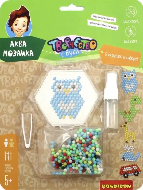 Творчество с Буки. Аквамозаика для мальчиков