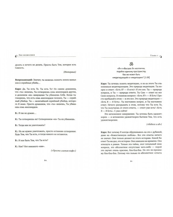 Эхо безмолвия. Возвращаясь к "Авадхута-гите"