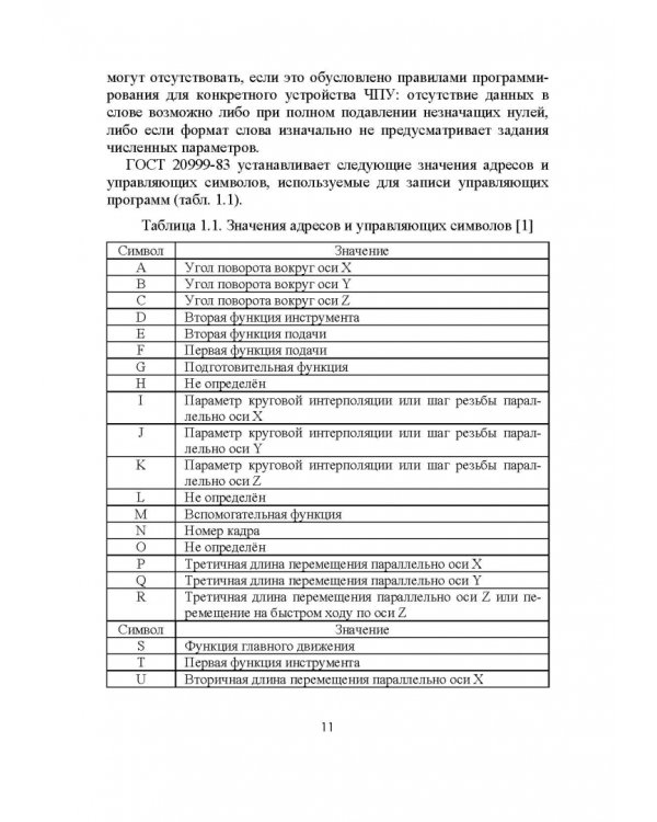 Разработка управляющих программ для системы ЧПУ. Учебное пособие