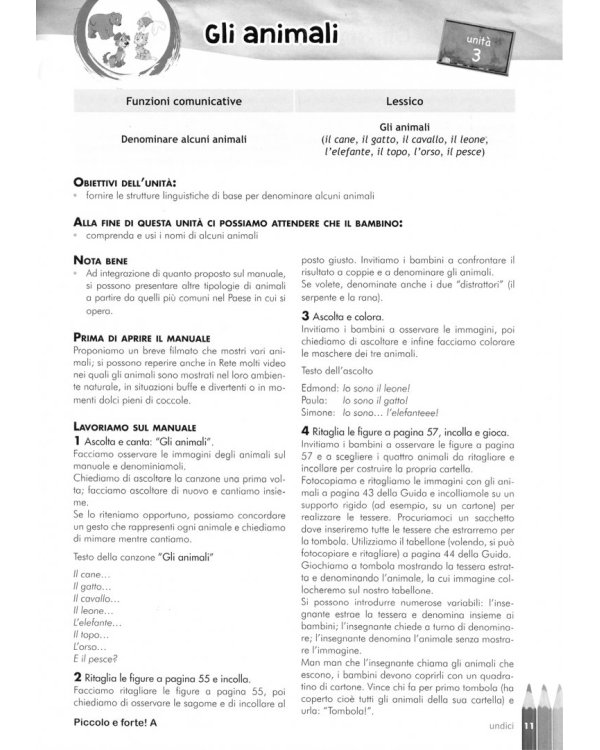 Piccolo e forte! Guida per l'insegnante