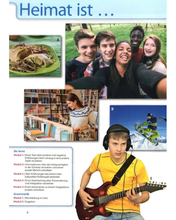 Aspekte junior B2. Kursbuch mit Audios zum Download
