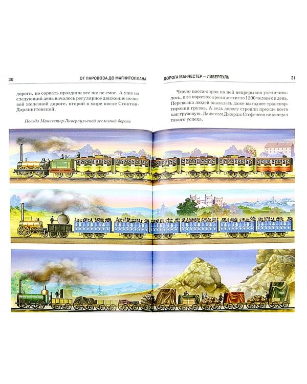От паровоза до магнитоплана. Школьный путеводитель