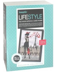 Набор для творчества "Песчаная фреска с блестками. Lifestyle. Французский шик"
