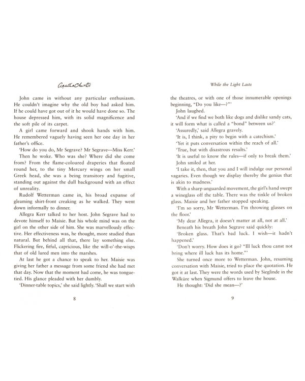 While the Light Lasts