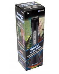 Микрофон со встроенным динамиком. Звезда караоке, черный