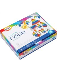 Гуашь Гамма &quot;Классическая&quot;, 20 цветов, 20 мл