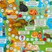 Игра-ходилка с фишками. Вокруг света. Северная Америка