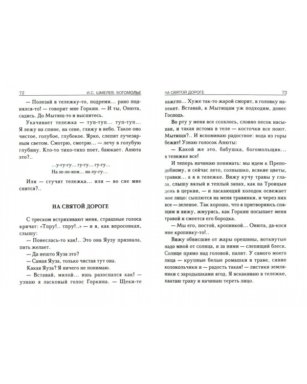 Богомолье. Старый Валаам