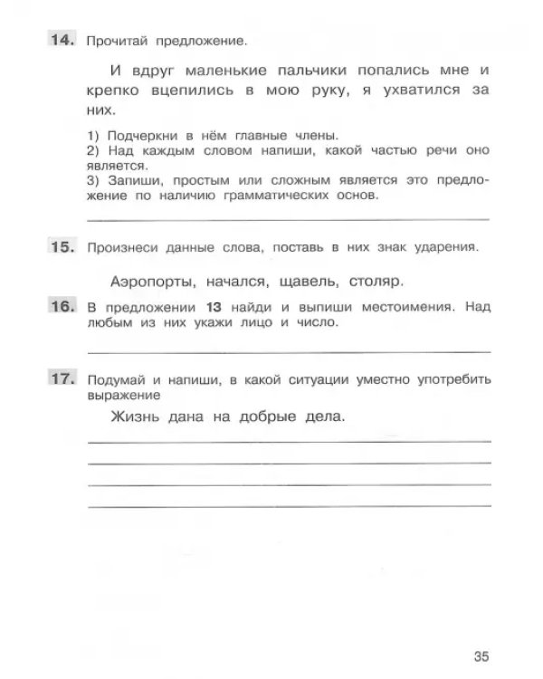 Русский язык. 4 класс. Подготовка к ВПР. ФГОС