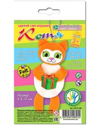 Набор для изготовления фигурки из фетра. Котя