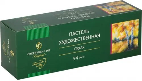 Пастель художественная сухая Greenwich Line, 54 цвета Пастель художественная сухая Greenwich Line, 54 цвета