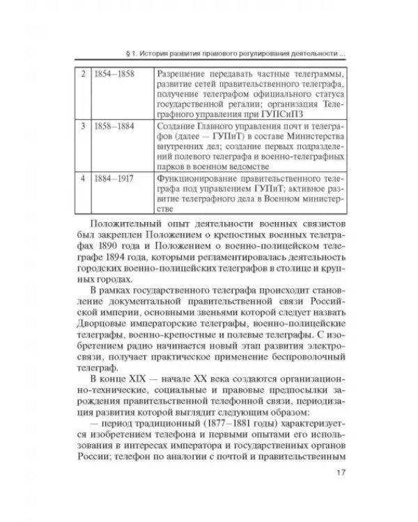 Правовое регулирование деятельности по оказанию услуг связи