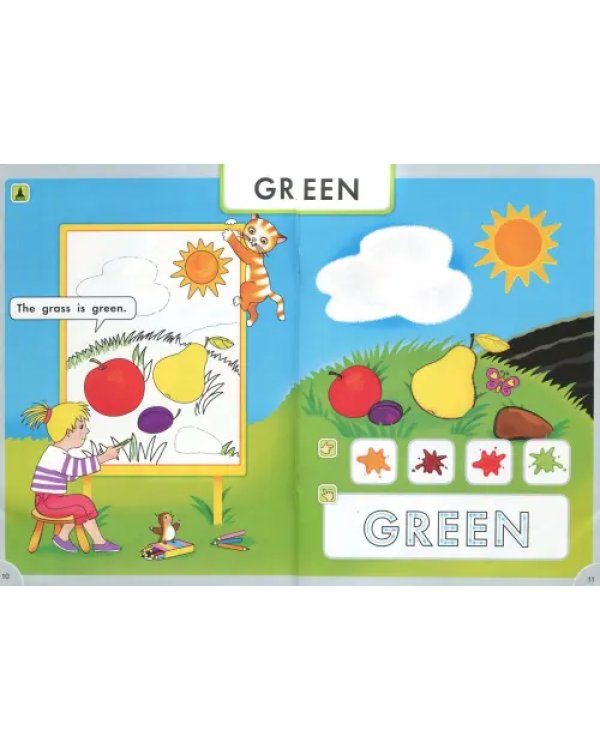 Цвета. Пособие для детей 3-5 лет. (+QR-код для аудио)