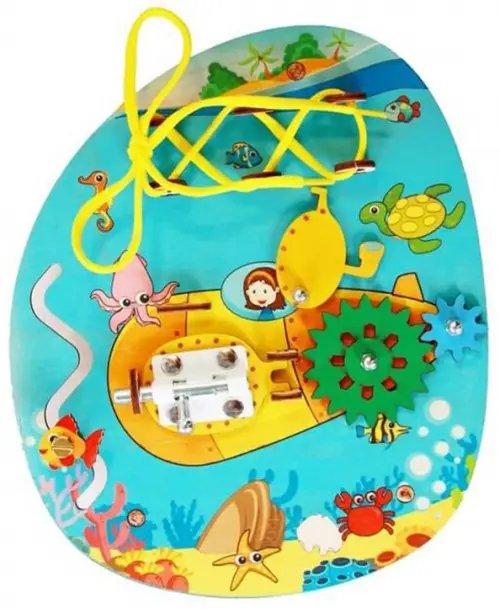 Развивающая доска. Аква-бизи Развивающая доска. Аква-бизи