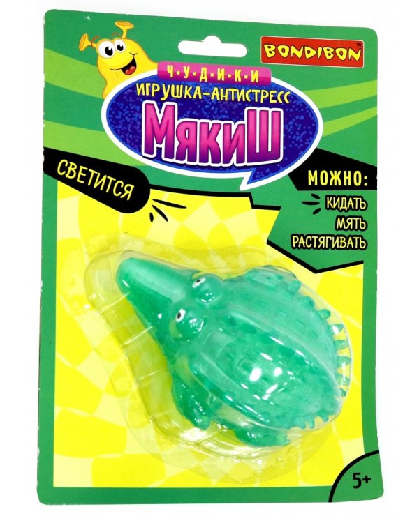Игрушка-антистресс. Мякиш. Крокодил