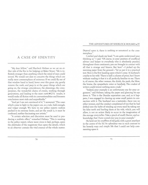 The Adventures of Sherlock Holmes IV