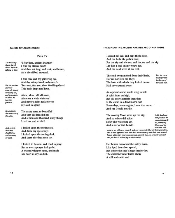 The Rime of the Ancient Mariner and Other Poems