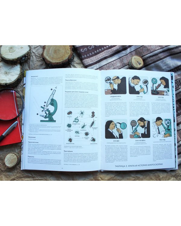 Живой мир под микроскопом