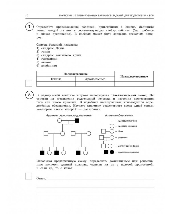 ВПР. Биология. 11 класс. Большой сборник тренировочных вариантов