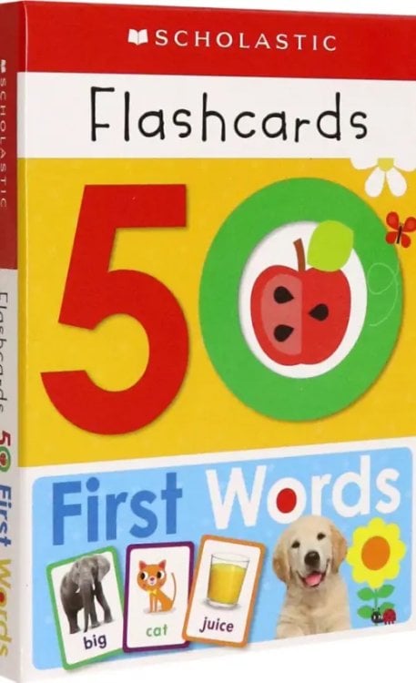 Early Learners Flashcards: 50 First Words. Cards