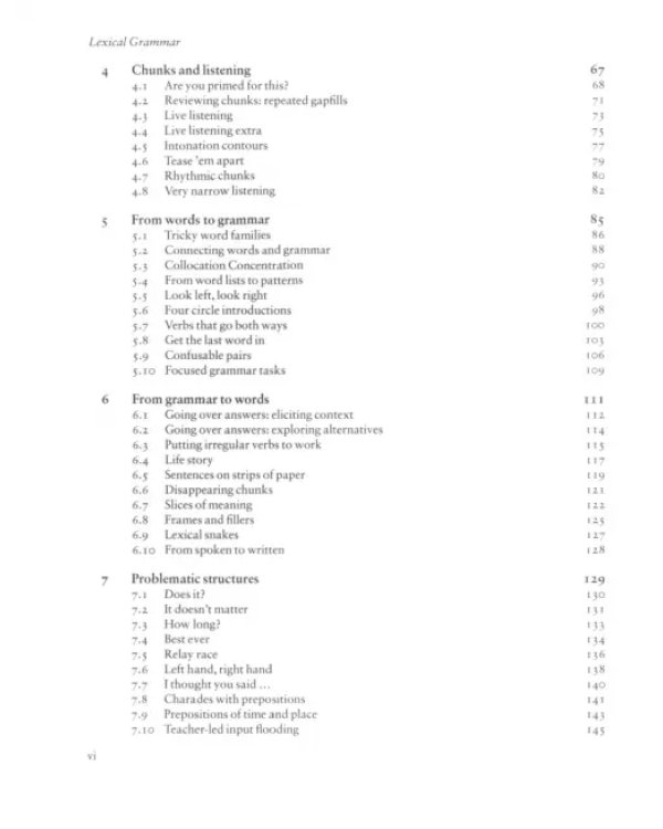 Lexical Grammar: Activities for Teaching Chunks and Exploring Patterns