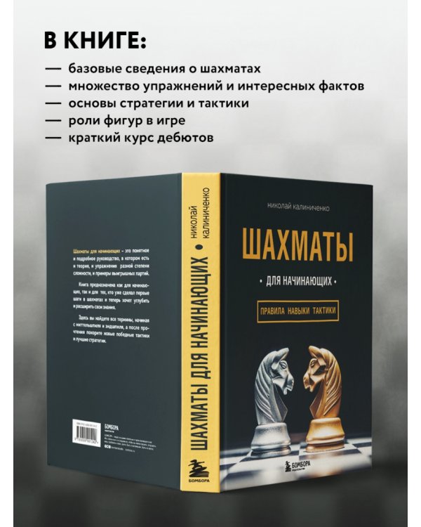 Шахматы для начинающих. Правила, навыки, тактики