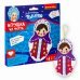 Ёлочная игрушка из фетра. Матрёшка