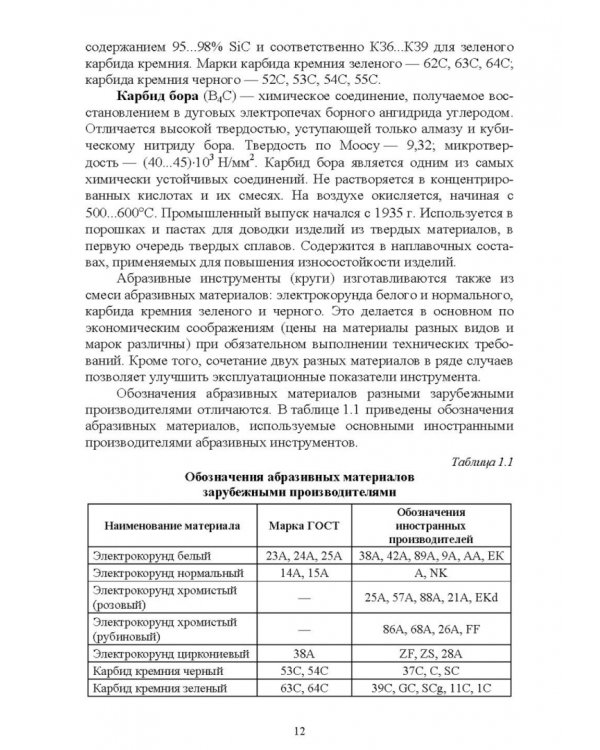Дополнительное изображение книги «Абразивные инструменты. Разработка операций шлифования. Учебное пособие»