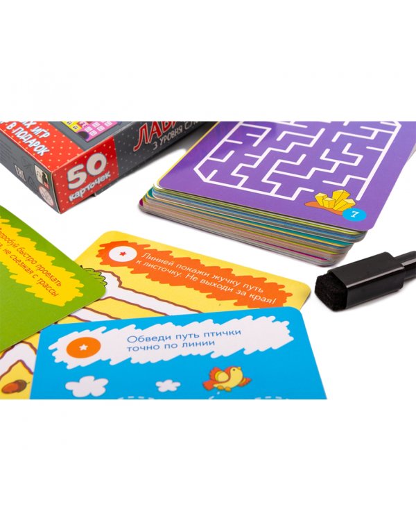 Карточная игра. Лабиринты