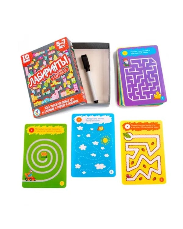 Карточная игра. Лабиринты
