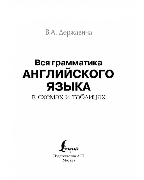 Вся грамматика английского языка в схемах и таблицах