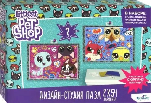 Дизайн студия Littlest Pet Shop. Веселые времена, 2x54 элемента + сюрприз Дизайн студия Littlest Pet Shop. Веселые времена, 2x54 элемента + сюрприз