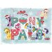 Пазл super maxi. My little pony. Зима. Магия дружбы, 35 элементов + 4 открытки