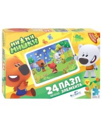 Пазл. МиМиМишки. Баллада о рыцарях, 24 элемента + наклейки