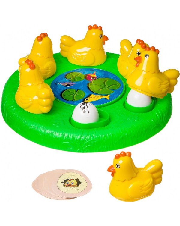 Настольная семейная игра. Курочки-несушки