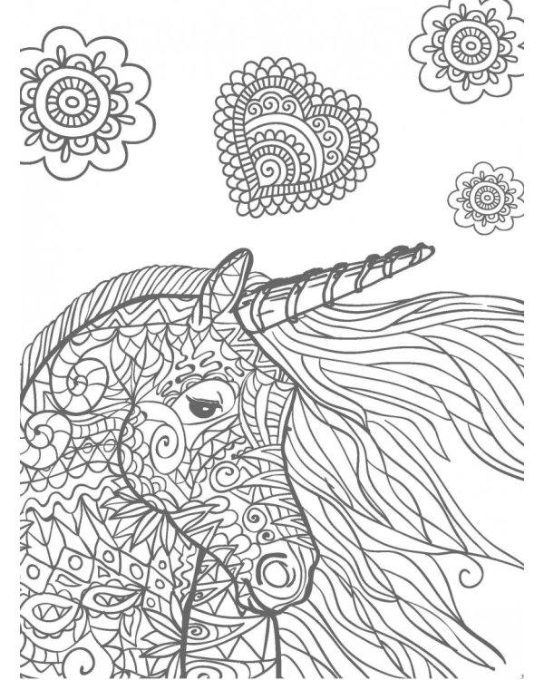 Keep calm and color unicorns