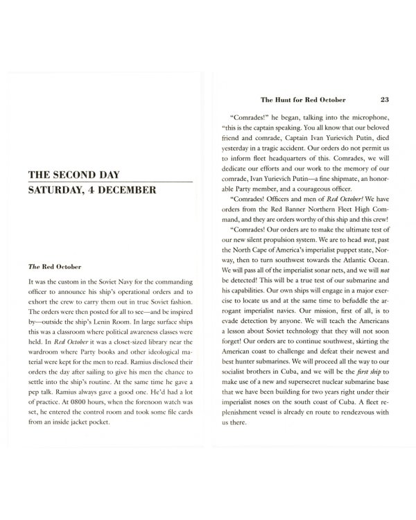 The Hunt for Red October