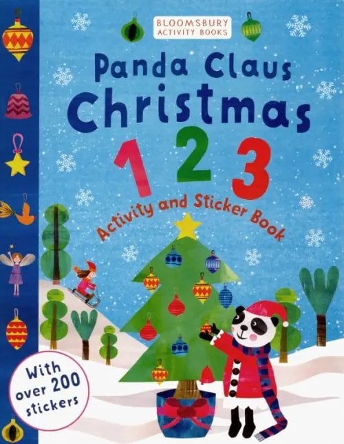 Panda Claus Christmas 123 Activity &amp; Sticker Book
