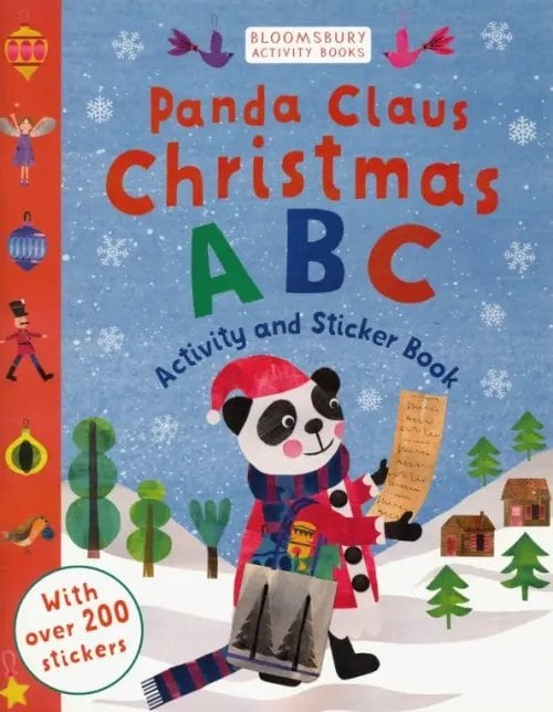 Panda Claus Christmas ABC Activity &amp; Sticker Book