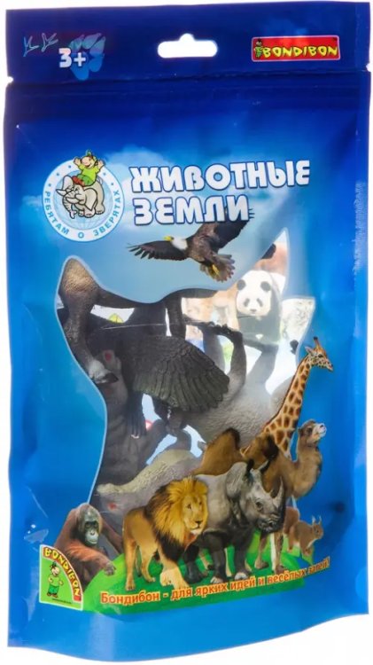 Набор диких животных, 5 штук Набор диких животных, 5 штук