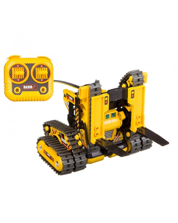 Робот-машина на гусеничном ходу 3-в-1