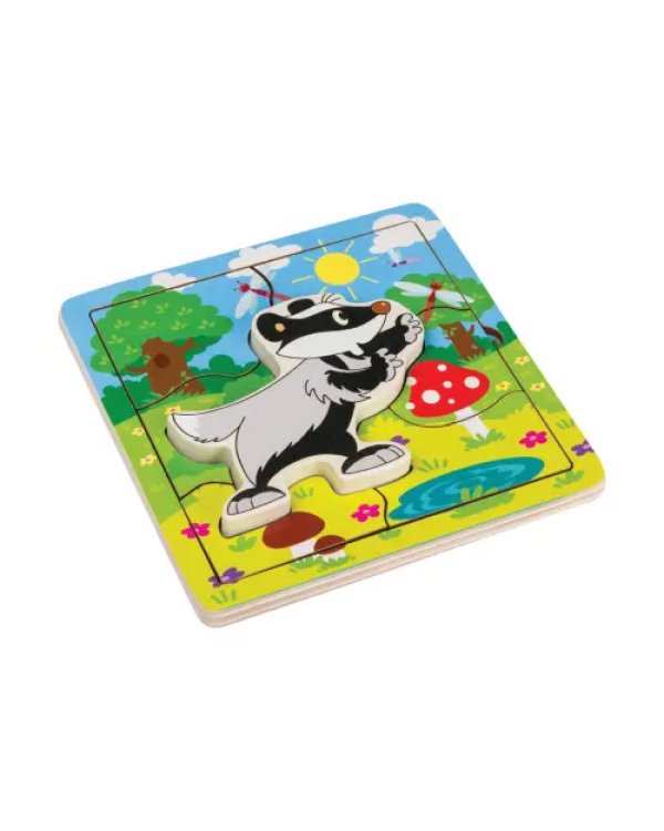 Игра из дерева. Енотик