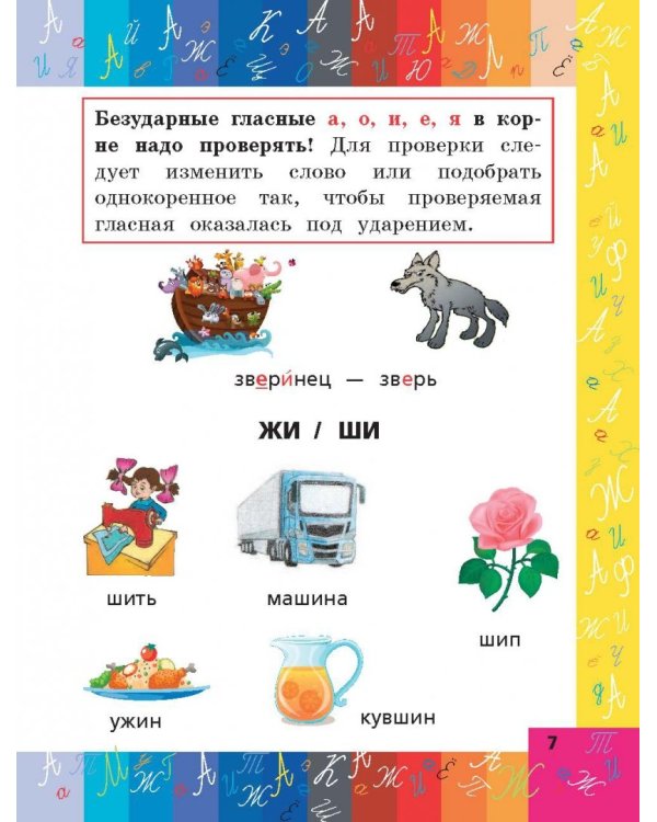 Все правила русского языка в схемах и таблицах