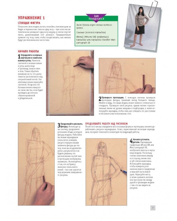 Рисуем портреты в разных техниках. Полный самоучитель