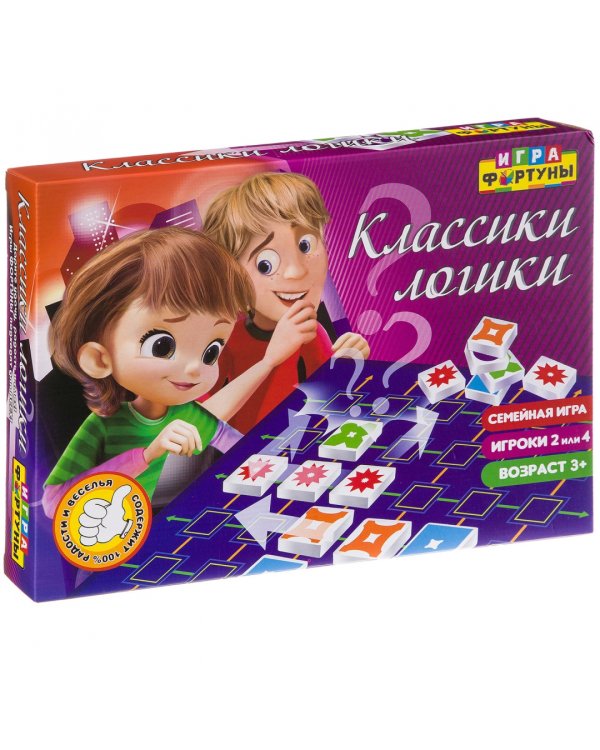 Настольная семейная игра. Классики логики