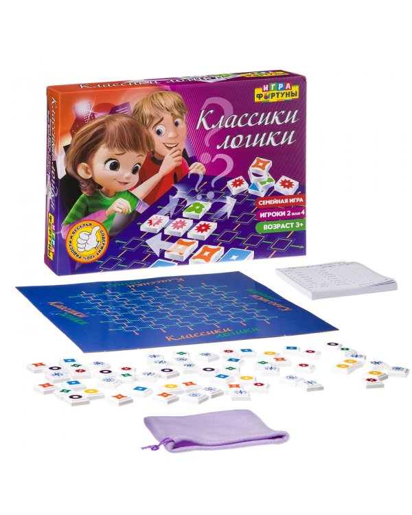 Настольная семейная игра. Классики логики